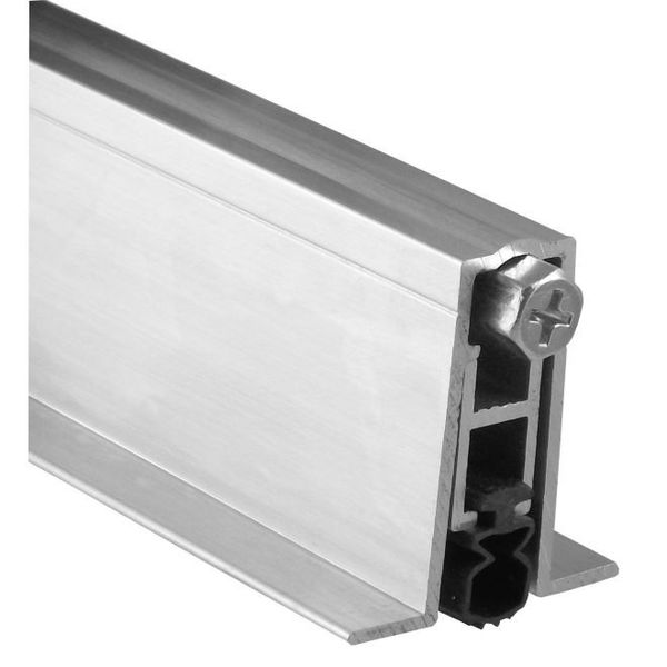 Pemko 411APKL30 30" Full Mortise Automatic Door Bottom with Prene Mill Aluminum 411APKL30